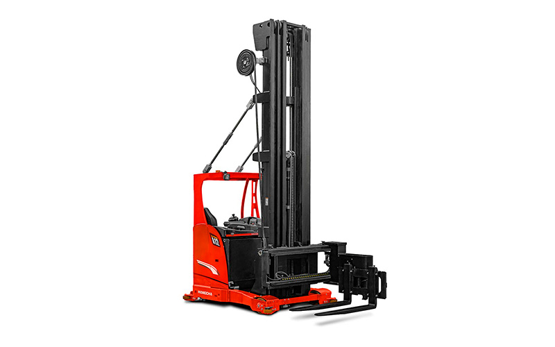 Carretilla Trilateral hombre abajo