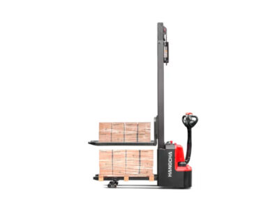 Apilador eléctrico Serie A mini rango con elevación de base