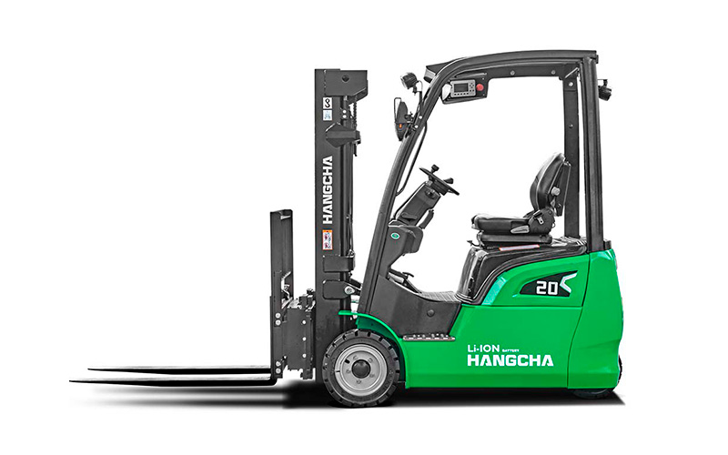 Serie XC 3 ruedas eléctrico de litio 1.3 – 2.0t